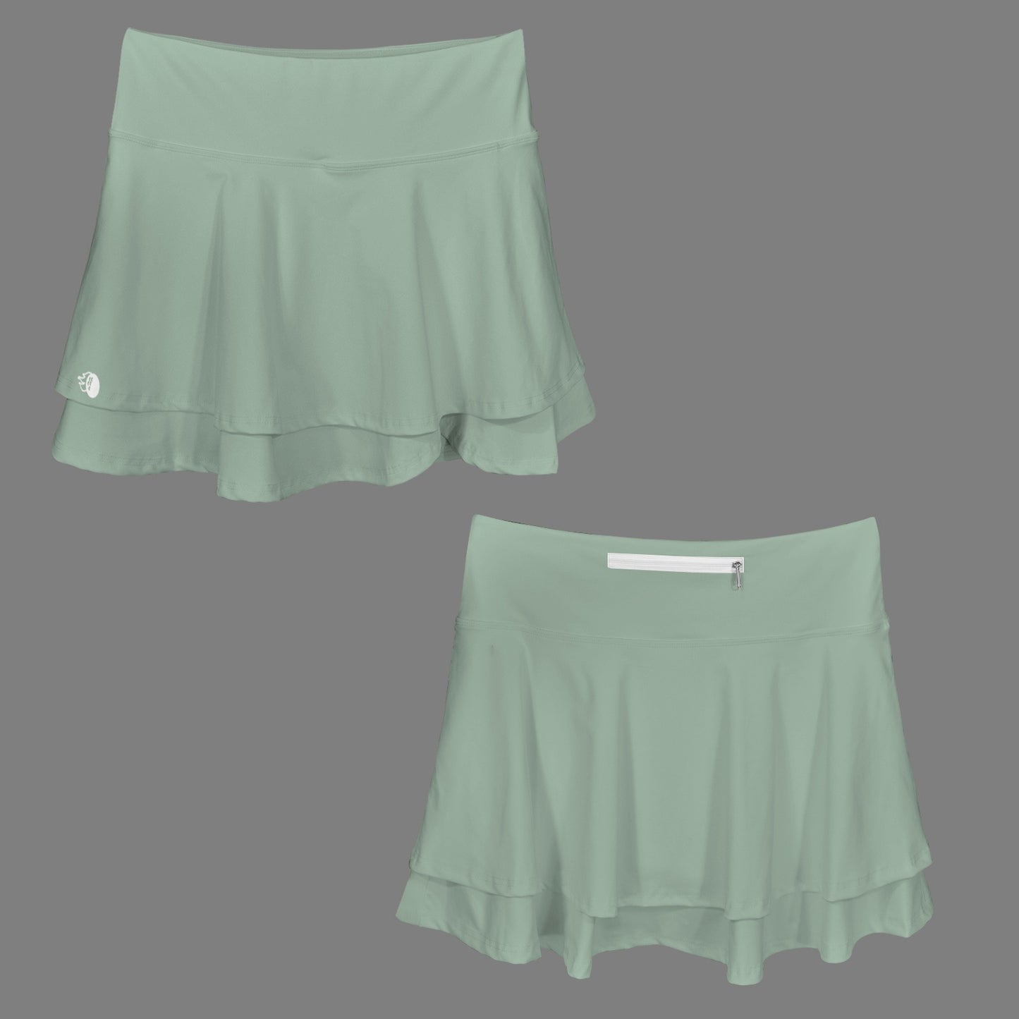 Isla Layered Ruffle Sports Skort
