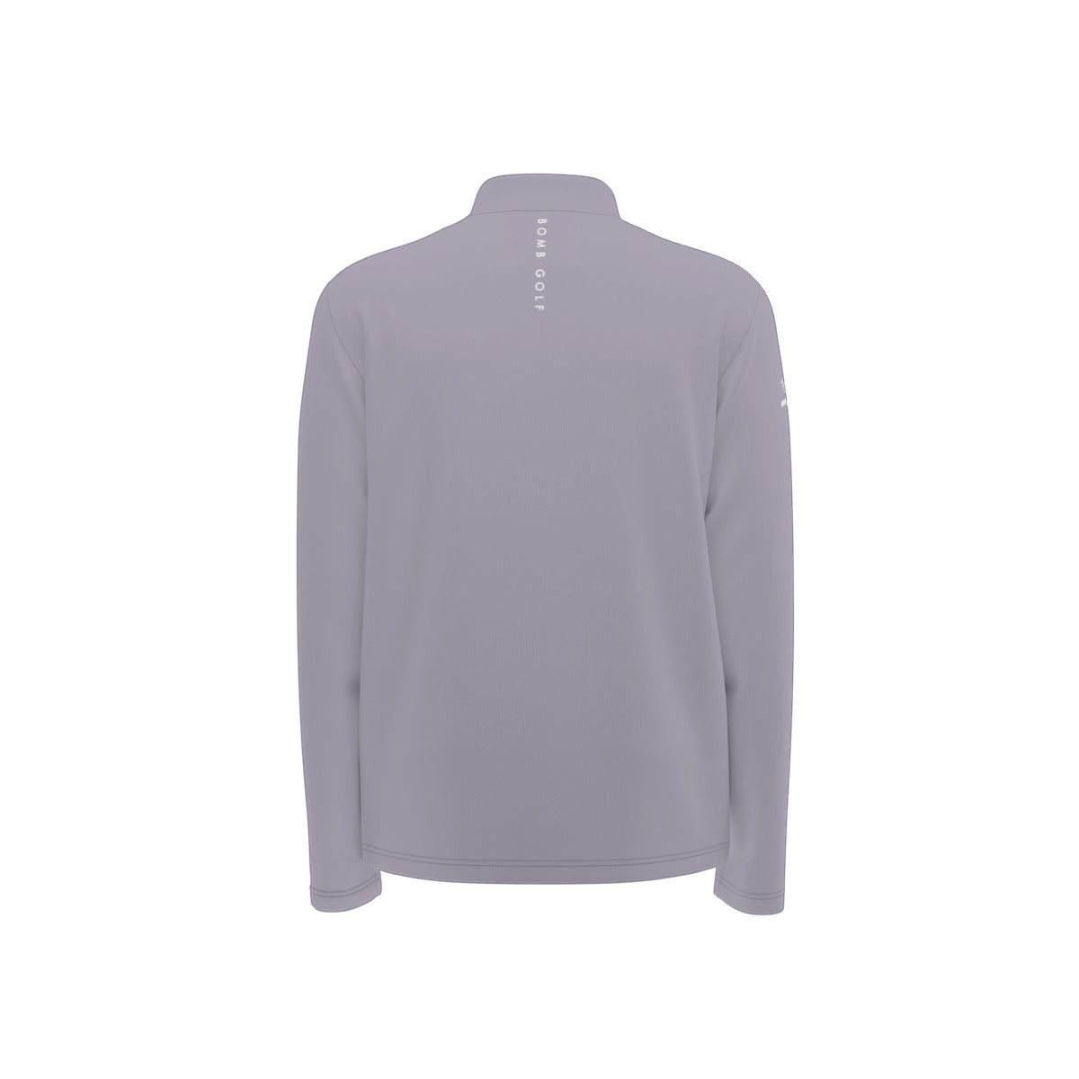 Heather Dusk Quarter Zip Sweater