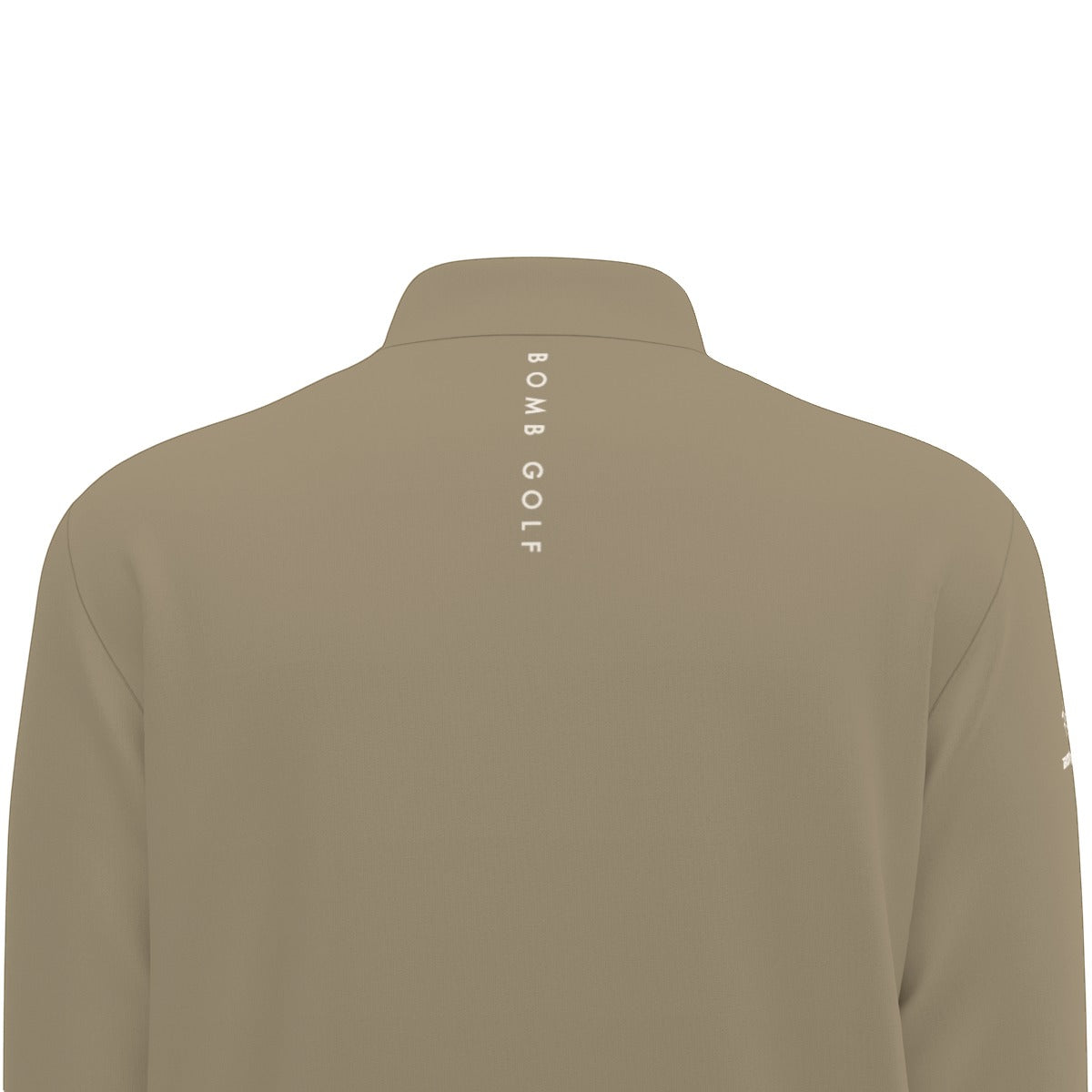 Bronze Mist Quarter Zip Sweater