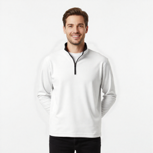 Pure Strike Quarter Zip Sweater
