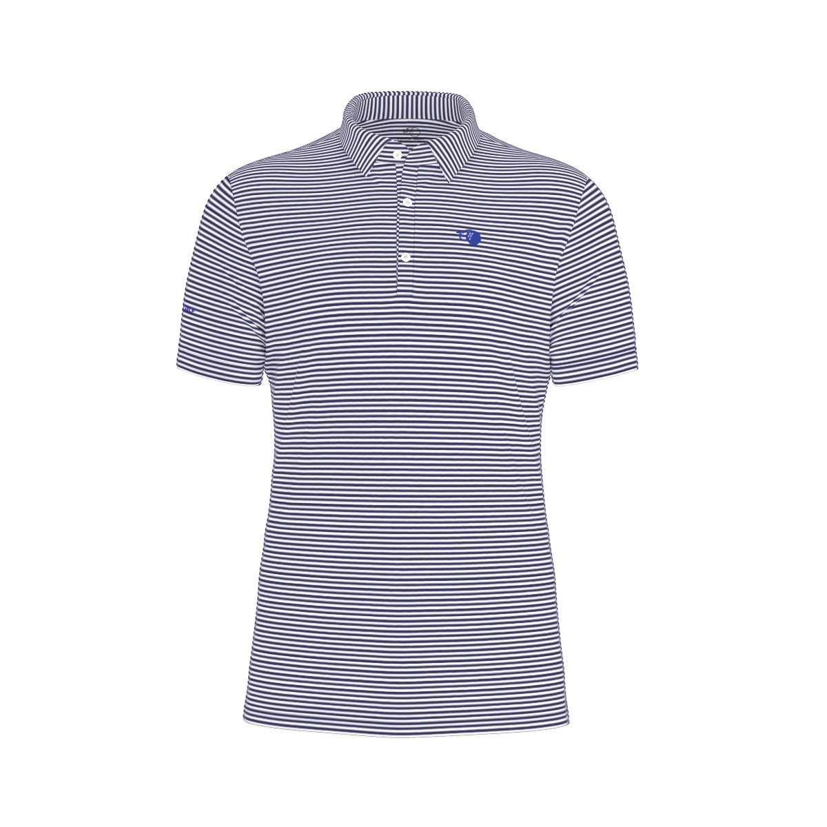 The Caddie Striped Performance Polo Shirt