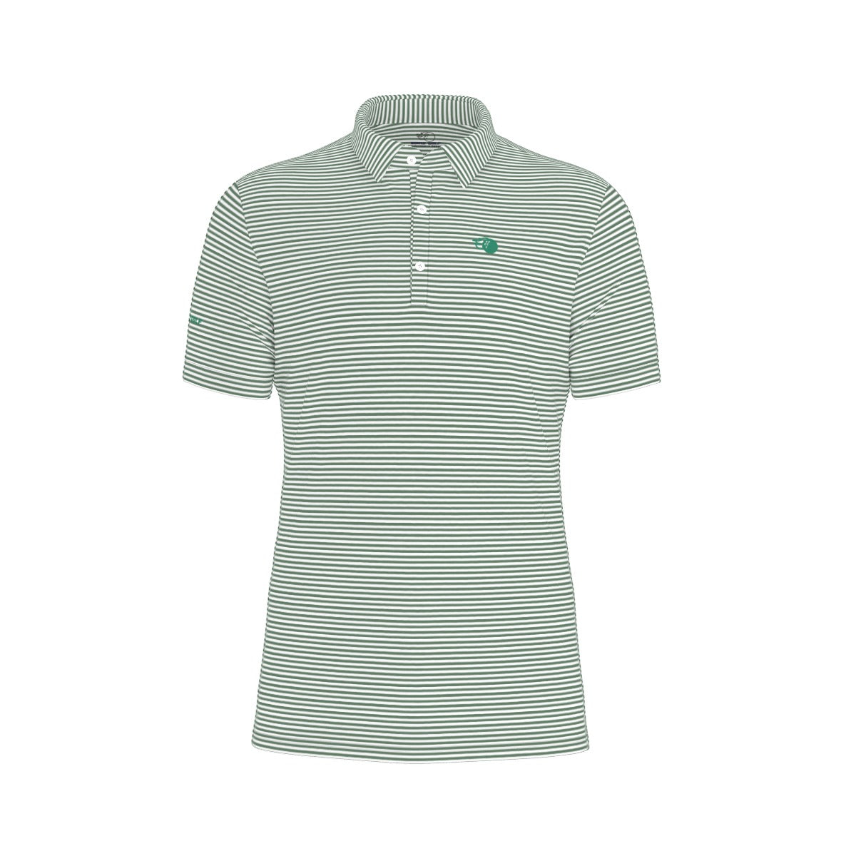 The Caddie Striped Performance Polo Shirt