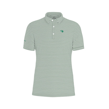 The Caddie Striped Performance Polo Shirt