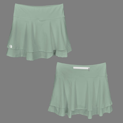 Isla Layered Ruffle Sports Skort