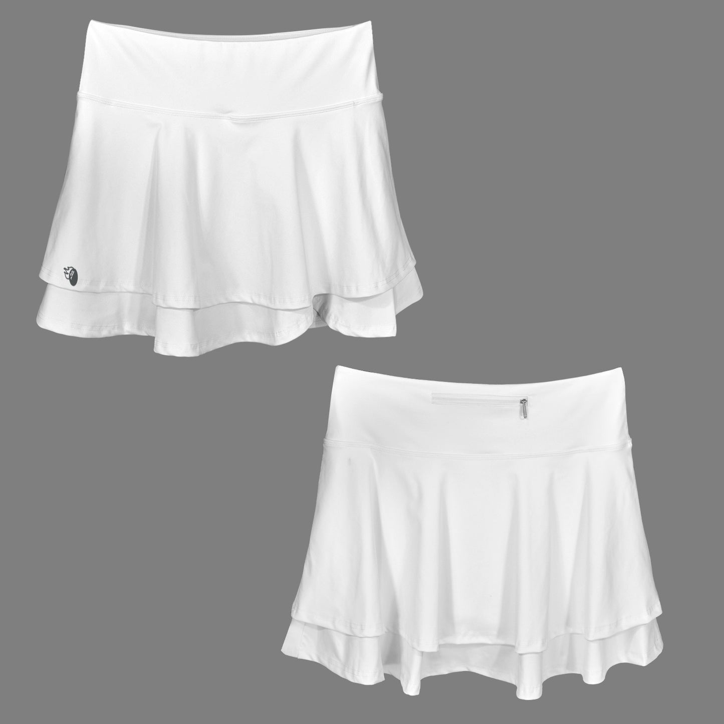 Isla Layered Ruffle Sports Skort