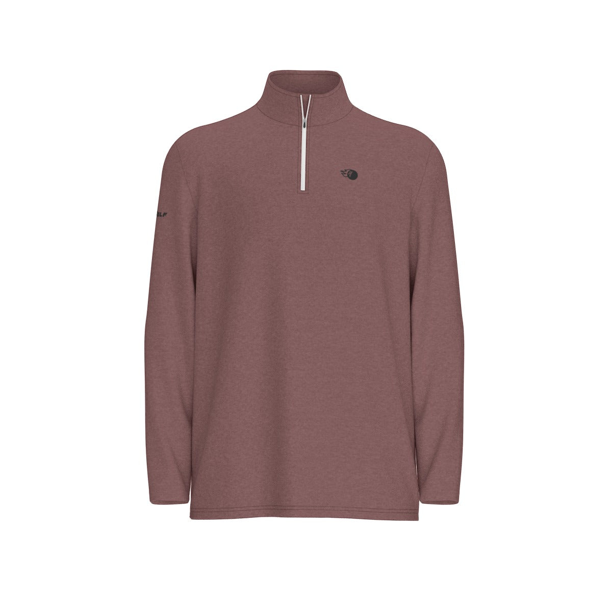 Highland Heathered Quarter Zip Sweater