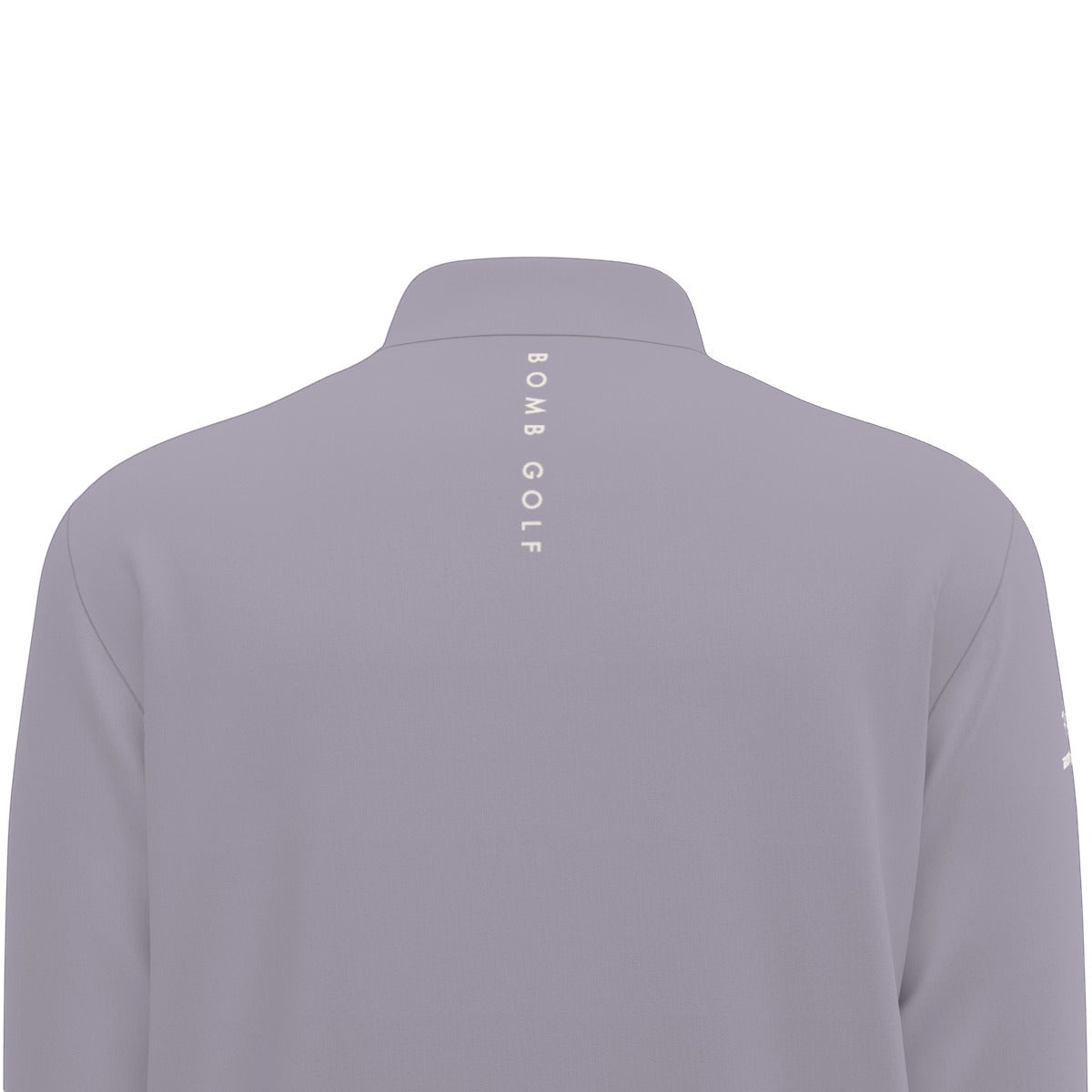 Heather Dusk Quarter Zip Sweater