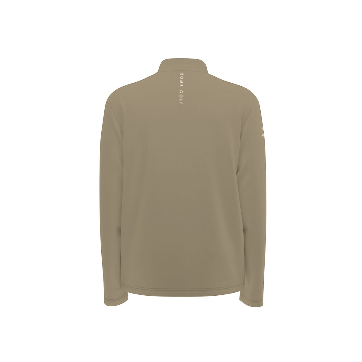 Bronze Mist Quarter Zip Sweater