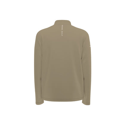 Bronze Mist Quarter Zip Sweater