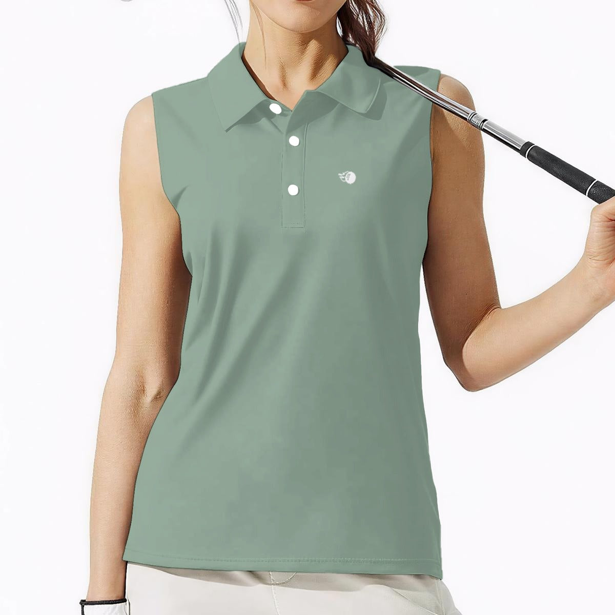 Andie Sleeveless Polo