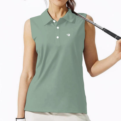 Andie Sleeveless Polo
