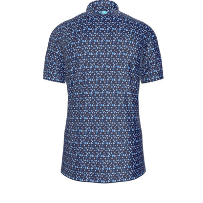 Ibiza Blue Performance Polo Shirt