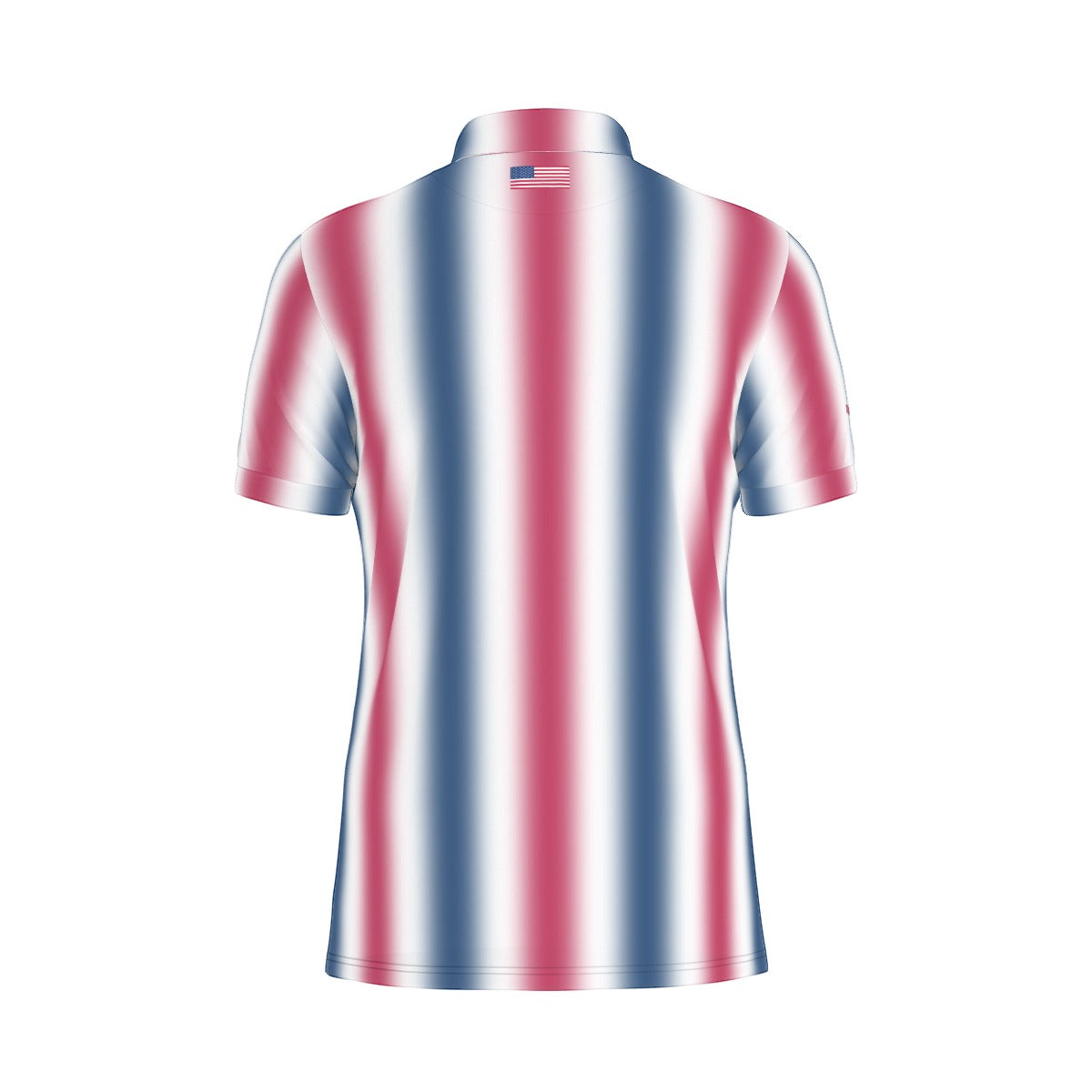 Red, White and Birdie Performance Polo