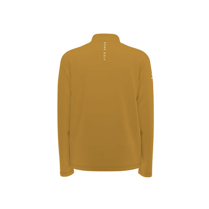 Pumpkin Spice Quarter Zip Sweater