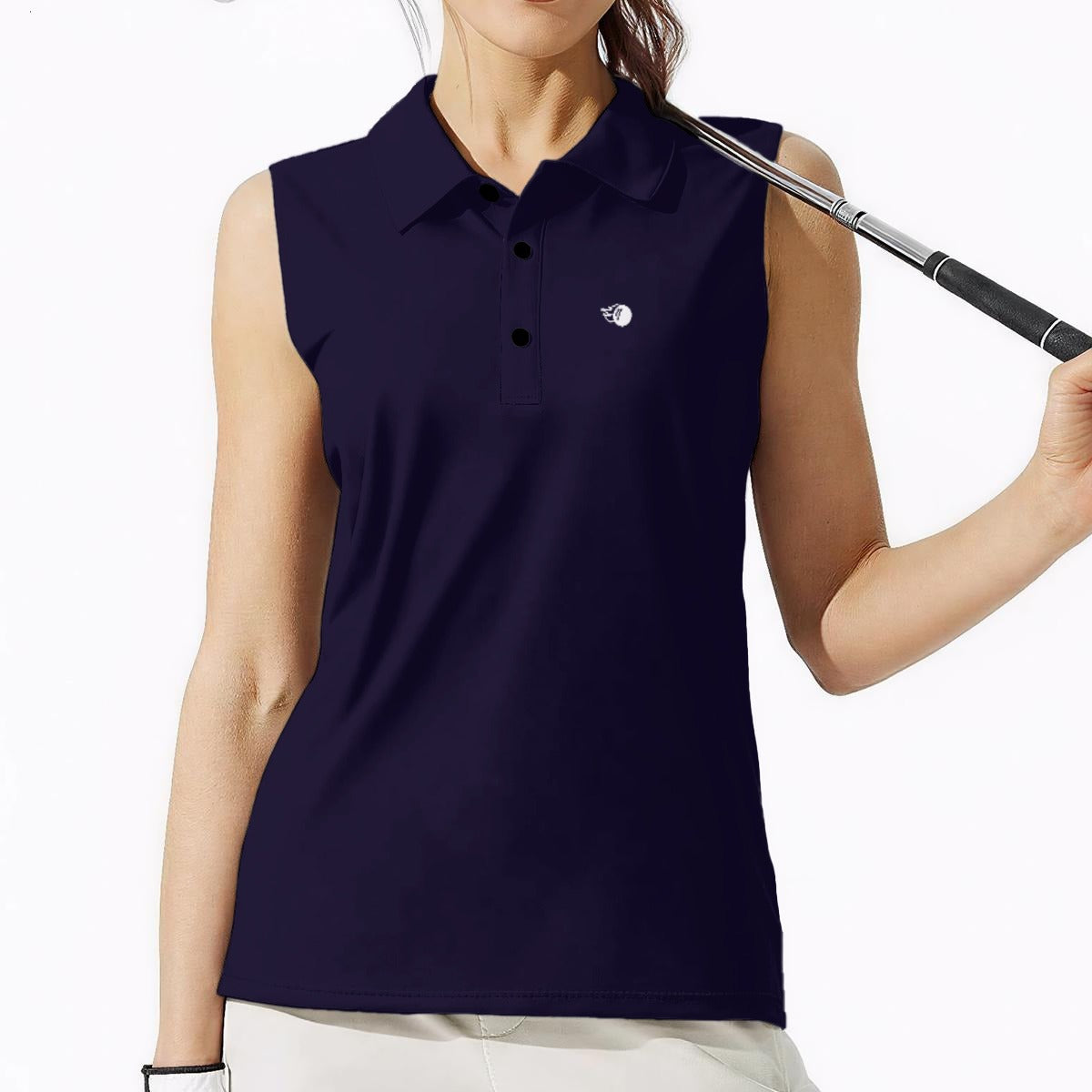 Andie Sleeveless Polo