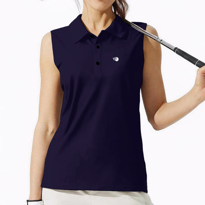 Andie Sleeveless Polo