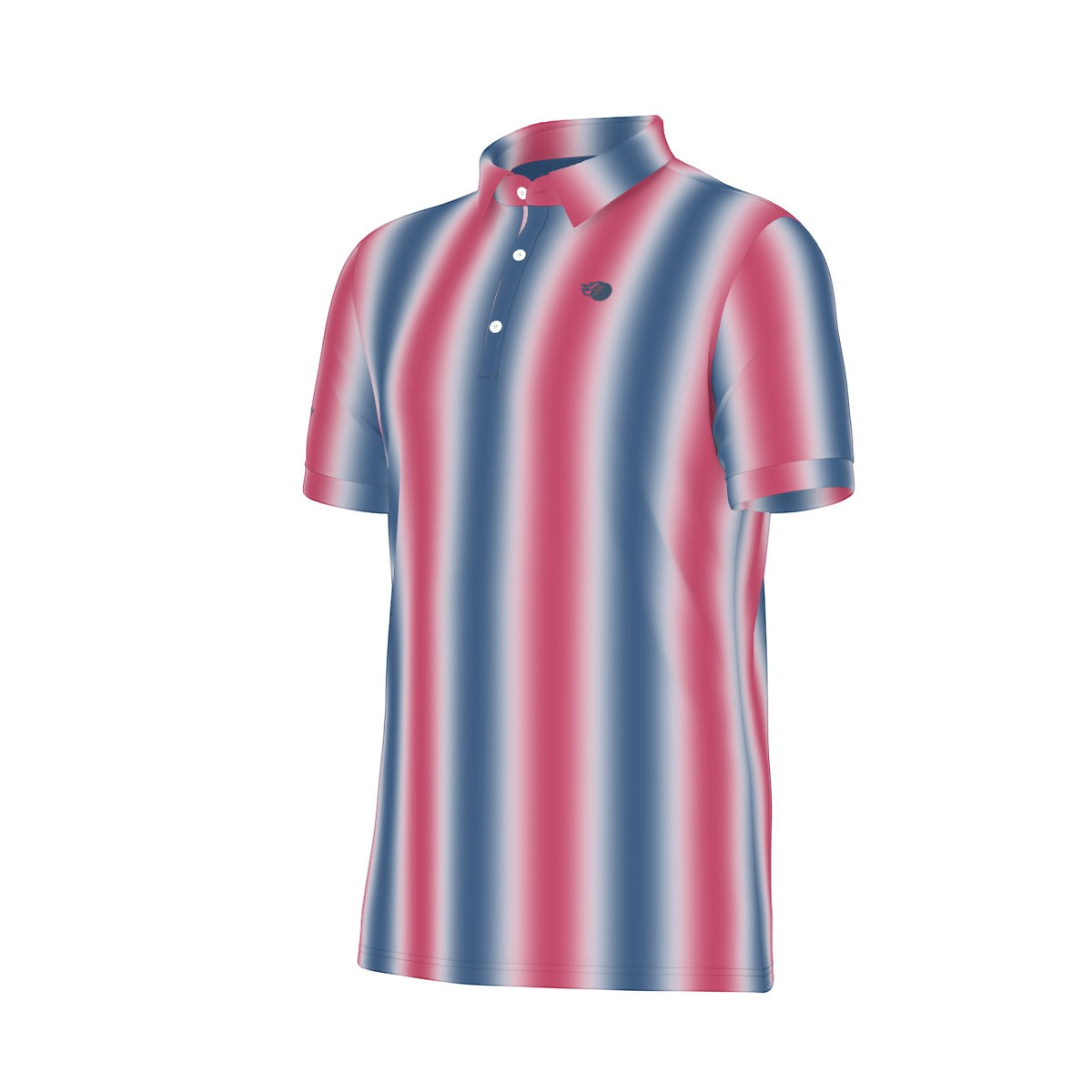 Red, White and Birdie Performance Polo