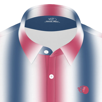 Red, White and Birdie Performance Polo