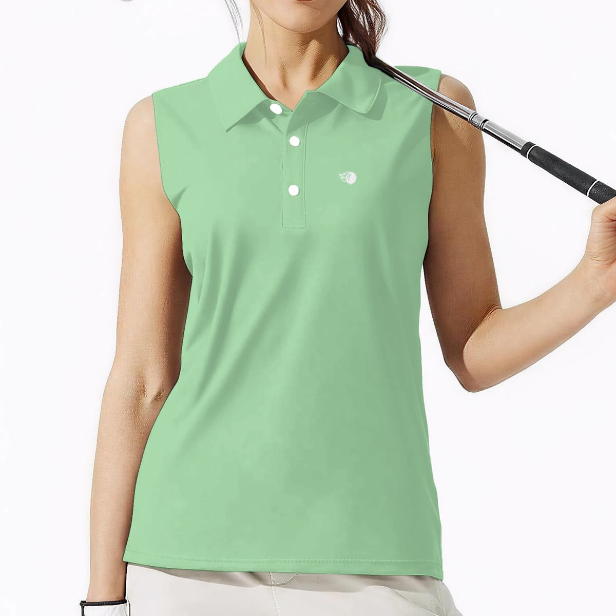 Andie Sleeveless Polo