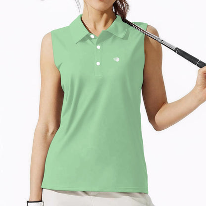 Andie Sleeveless Polo