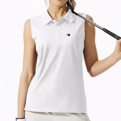 Andie Sleeveless Polo