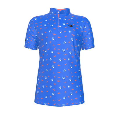 Flamingo Terror Performance Polo Shirt