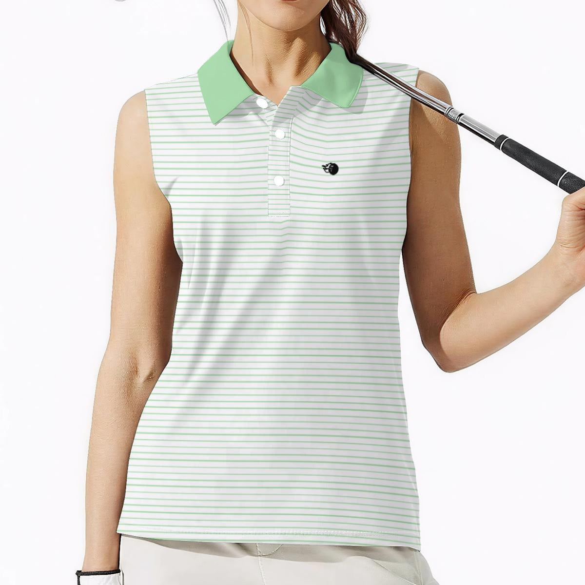 Aria Sleeveless Polo