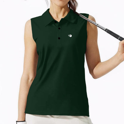 Andie Sleeveless Polo