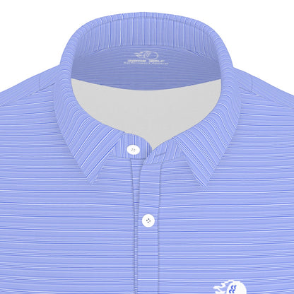 Approach Pin Stripe Performance Polo Shirt