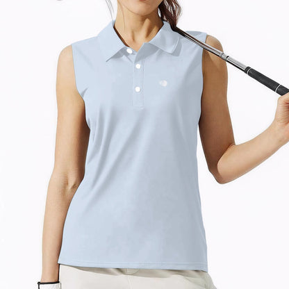 Andie Sleeveless Polo