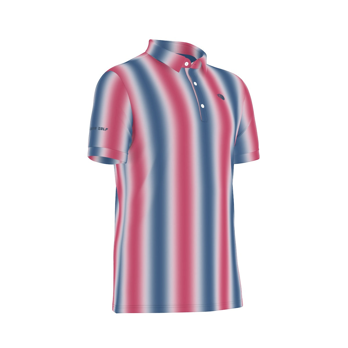 Red, White and Birdie Performance Polo