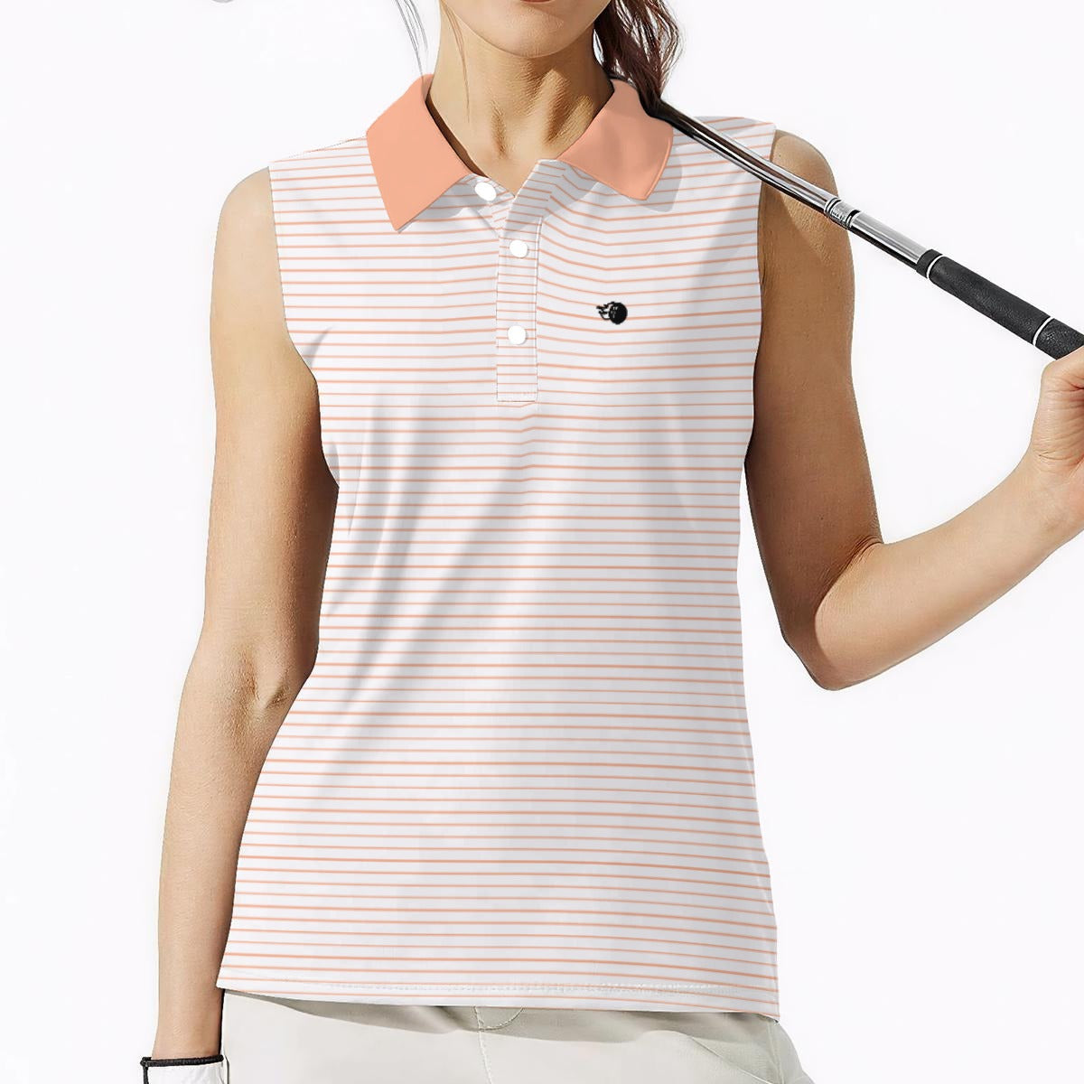Aria Sleeveless Polo