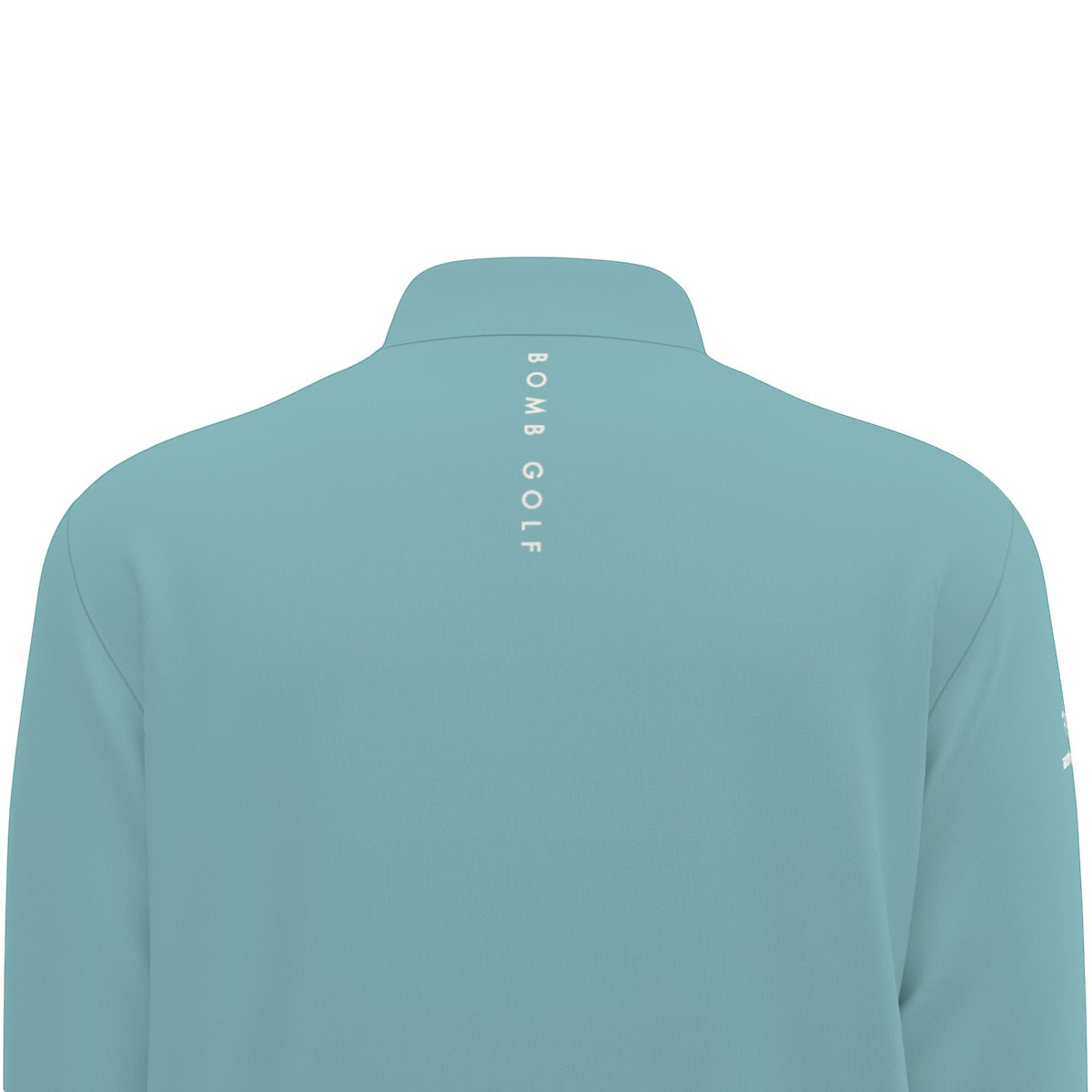 Turquoise Twilght Quarter Zip Sweater