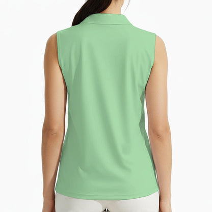 Andie Sleeveless Polo