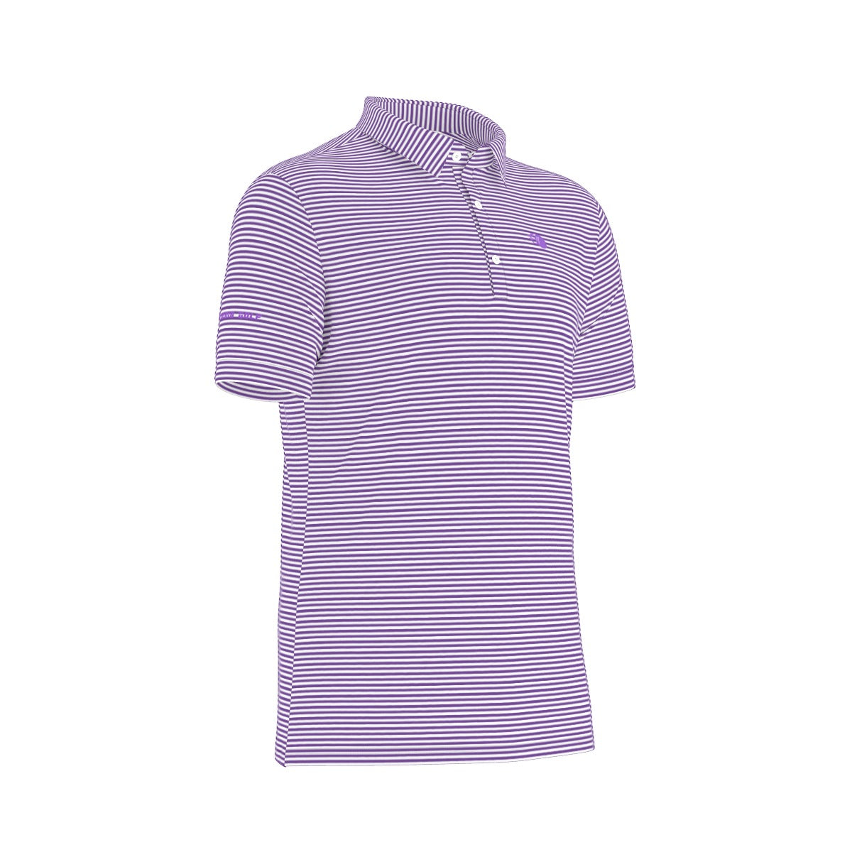The Caddie Striped Performance Polo Shirt