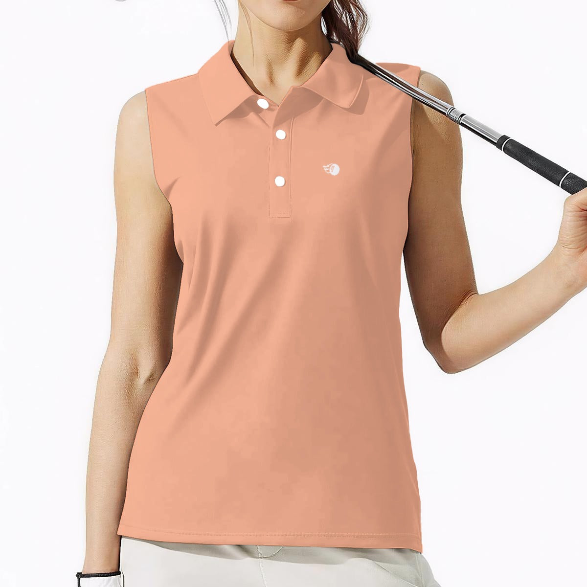 Andie Sleeveless Polo