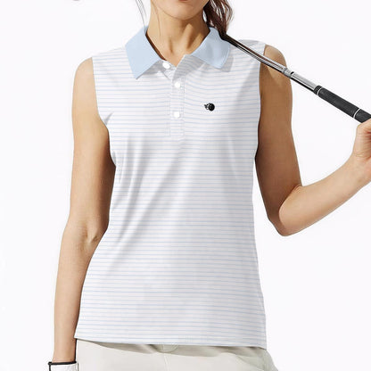 Aria Sleeveless Polo