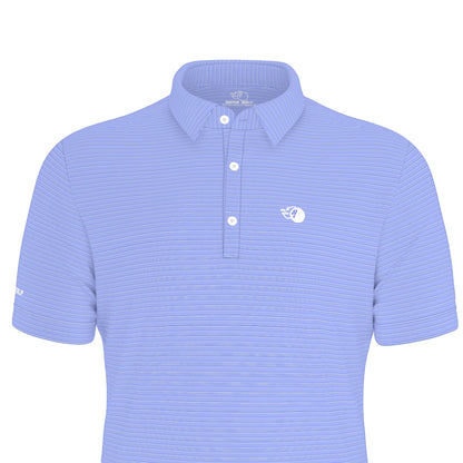 Approach Pin Stripe Performance Polo Shirt