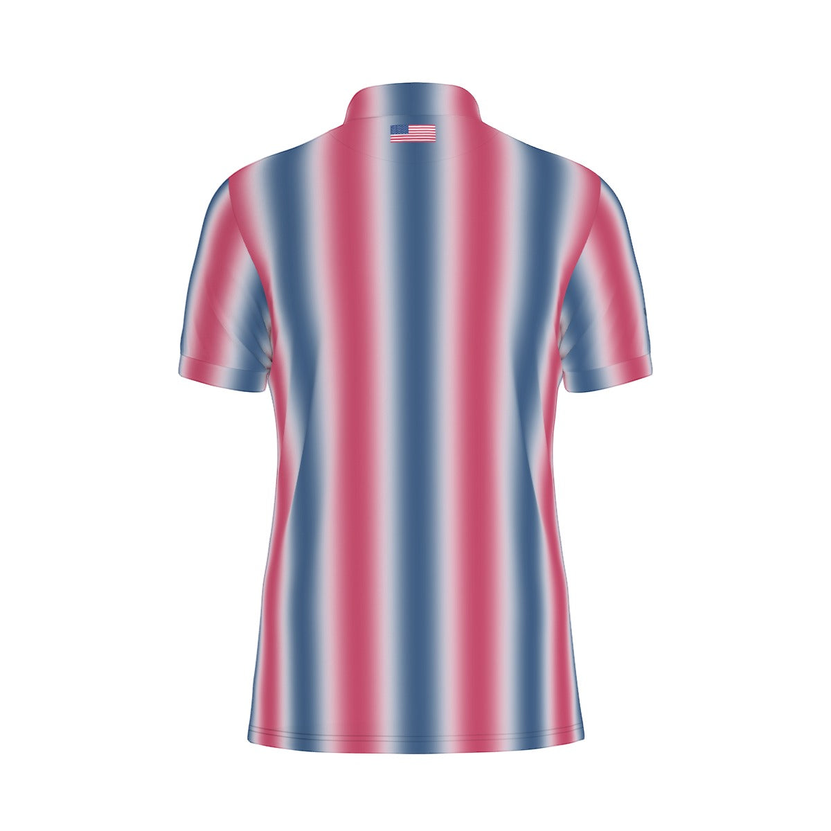 Red, White and Birdie Performance Polo