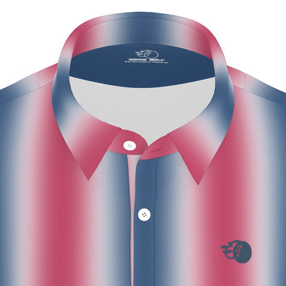 Red, White and Birdie Performance Polo