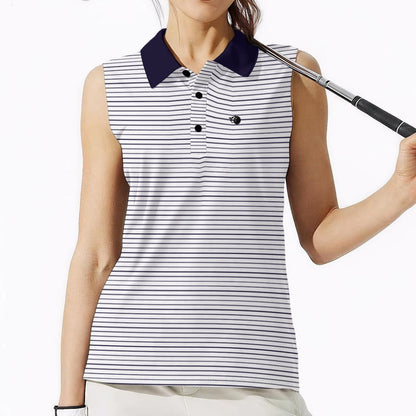Aria Sleeveless Polo
