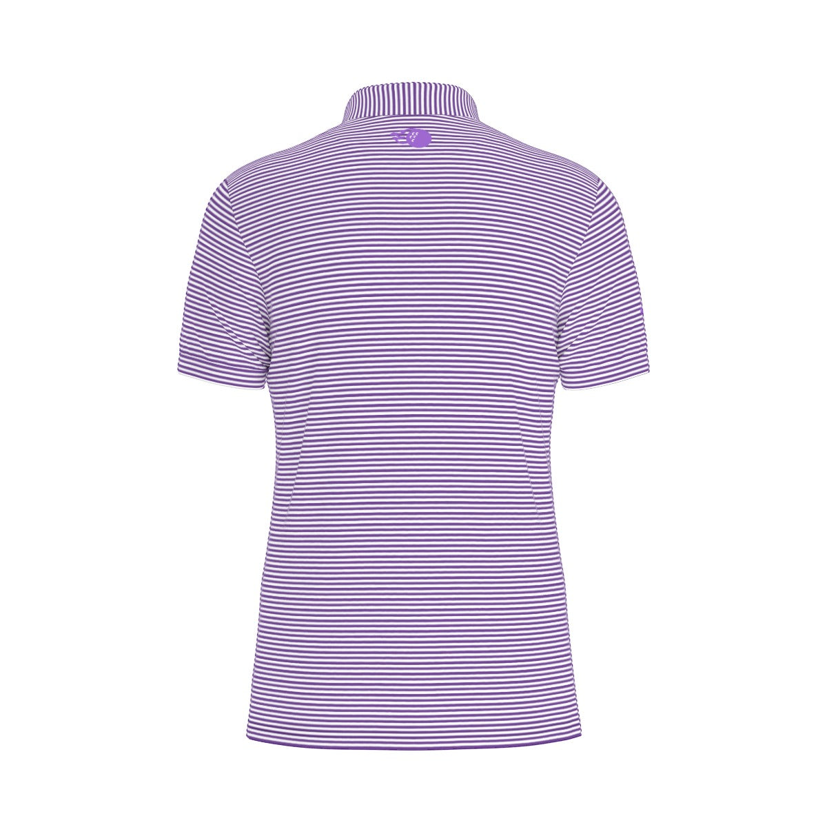 The Caddie Striped Performance Polo Shirt