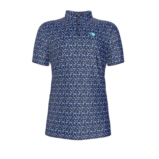 Ibiza Blue Performance Polo Shirt