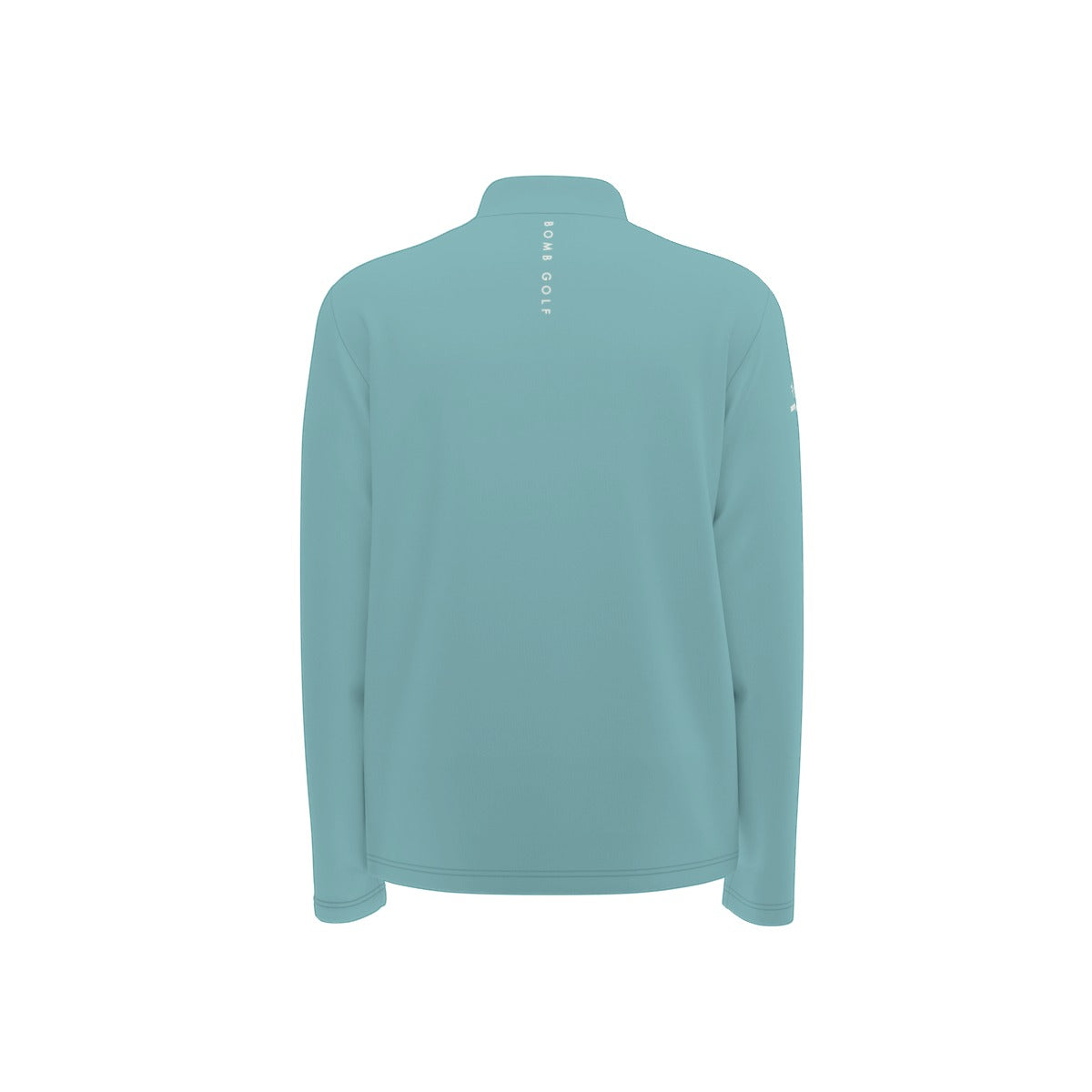Turquoise Twilght Quarter Zip Sweater