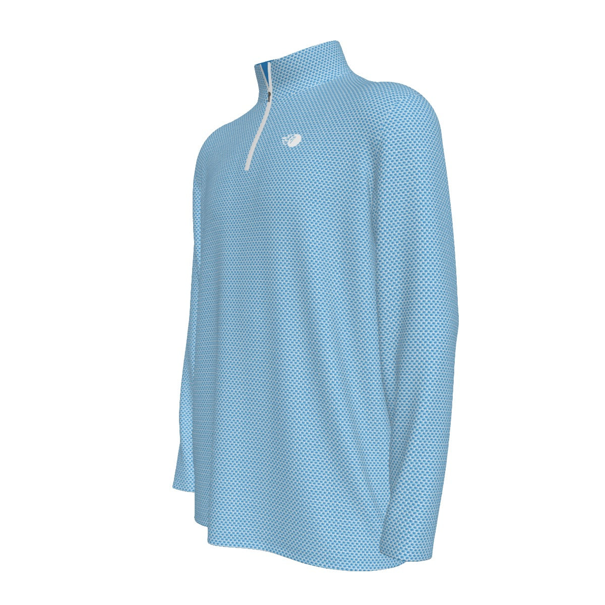 Saint Tropez Men's Quarter Zip Sweater