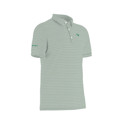 The Caddie Striped Performance Polo Shirt