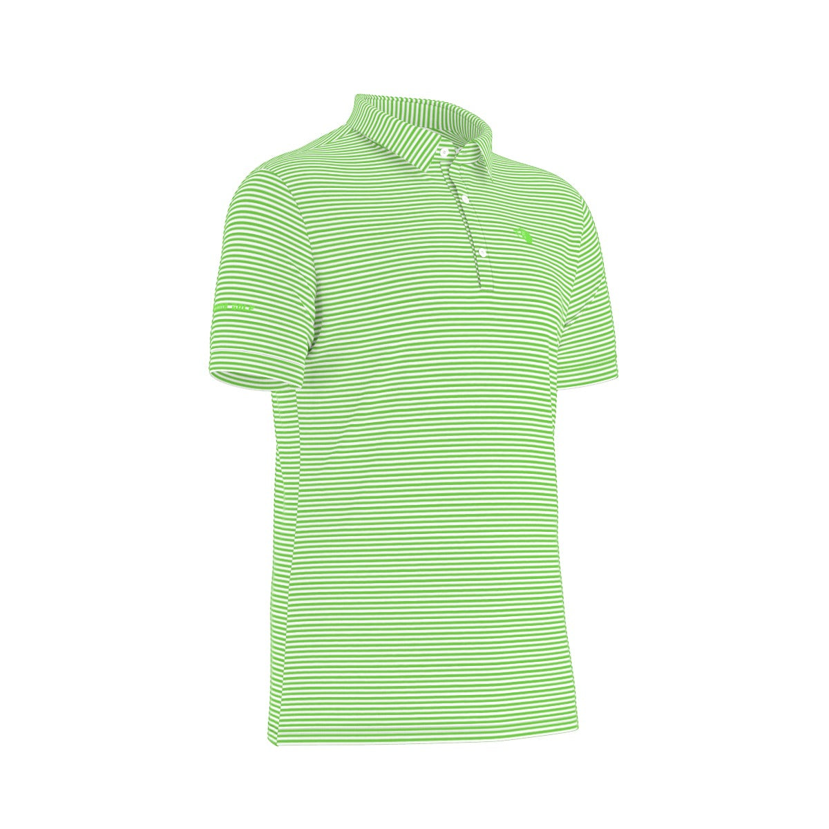 The Caddie Striped Performance Polo Shirt