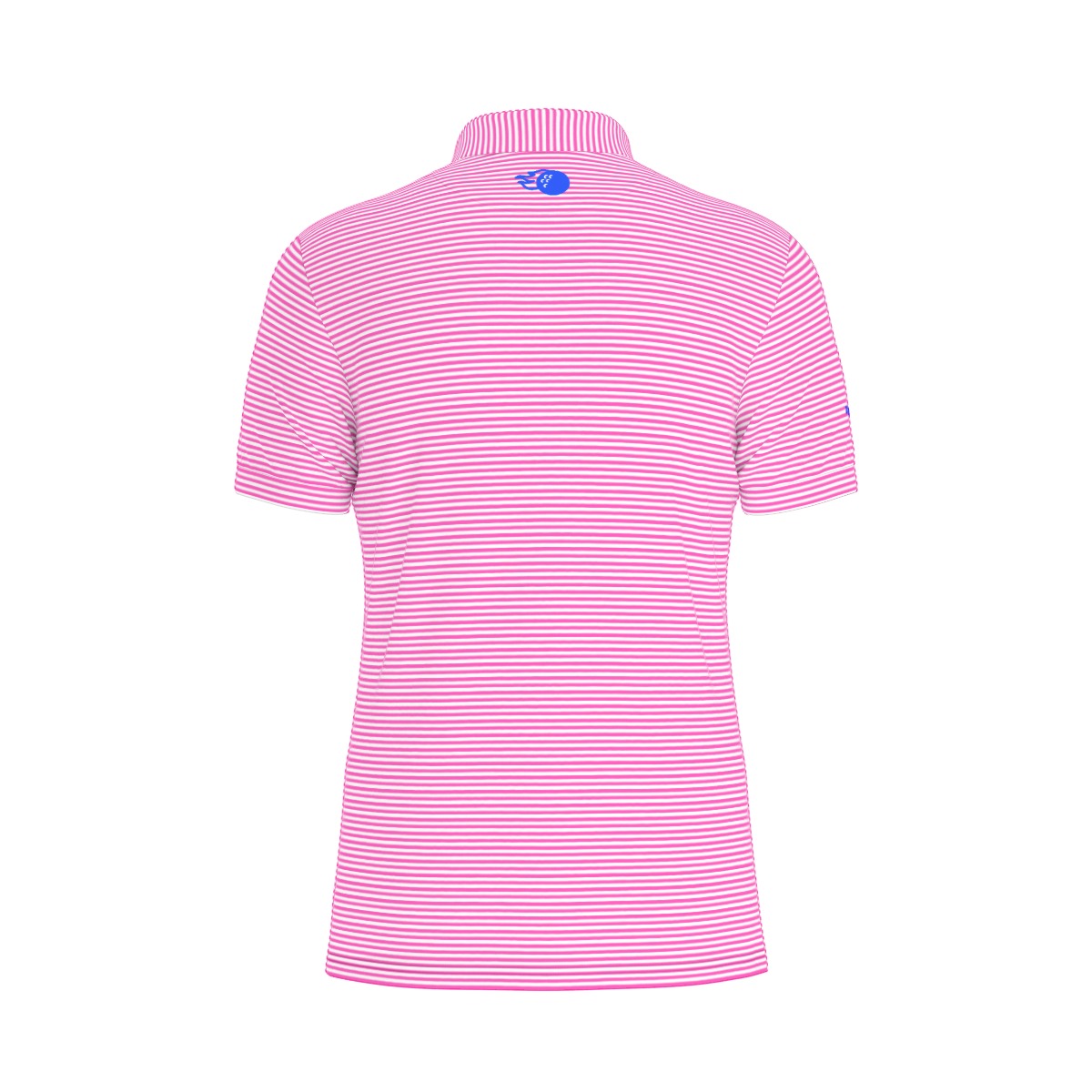 The Caddie Striped Performance Polo Shirt