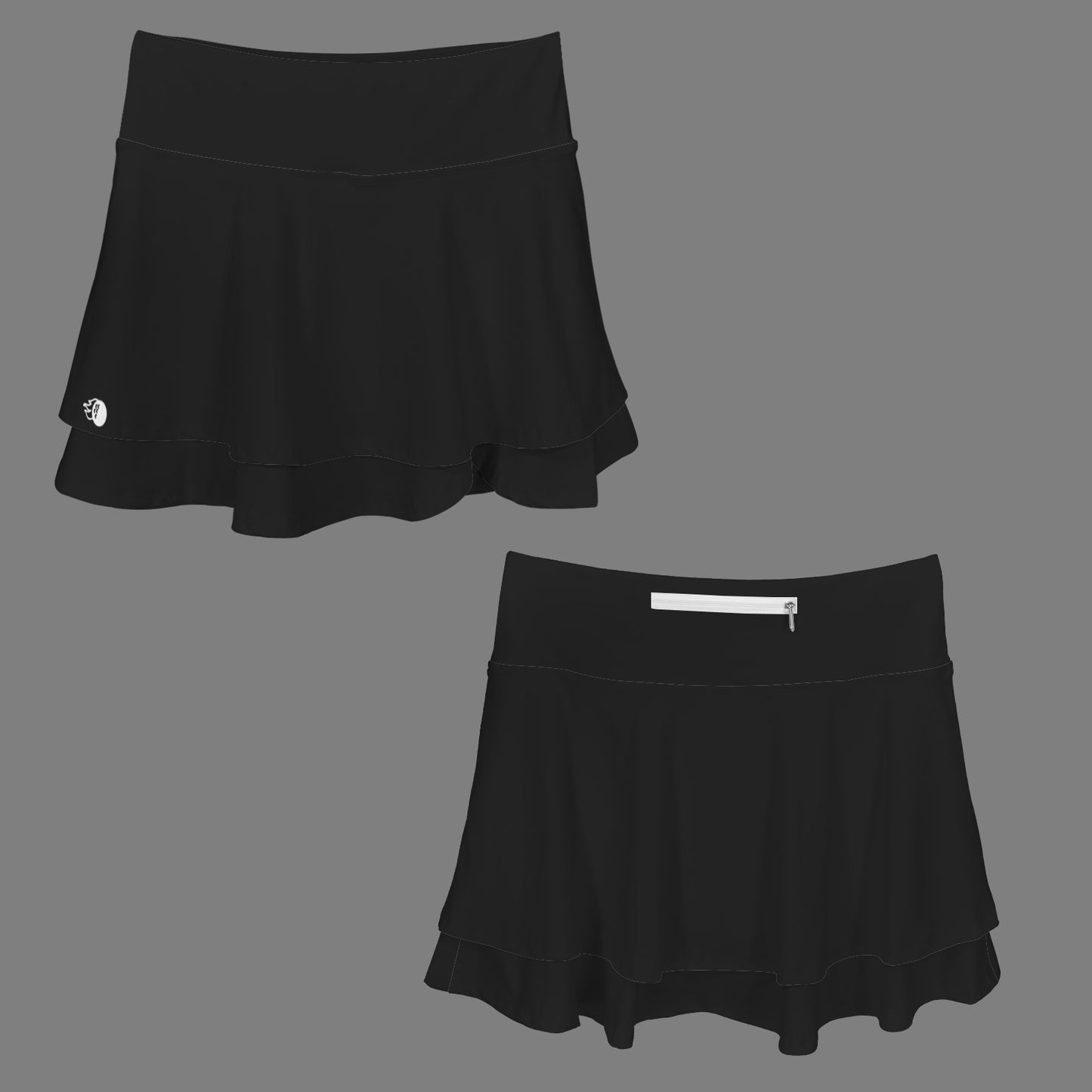 Isla Layered Ruffle Sports Skort