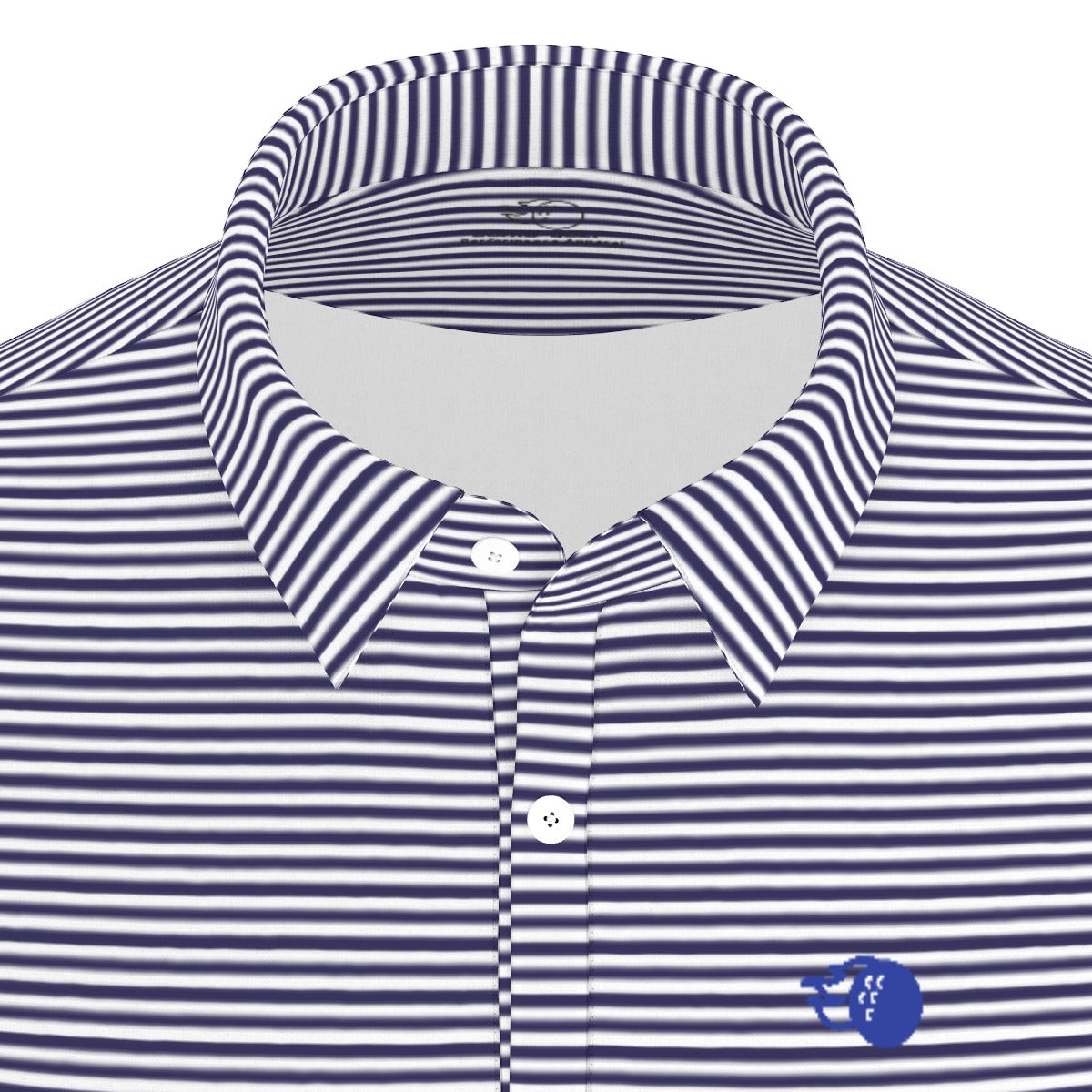 The Caddie Striped Performance Polo Shirt